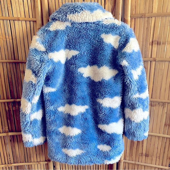 Dolls Kill Current Mood Daydream Delirium Faux Fur Jacket - Picture 2 of 4